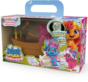 Epee Brudaski Jednorożce Unicorn Bathroom Playset with Sparkle Figure EP60646/06488