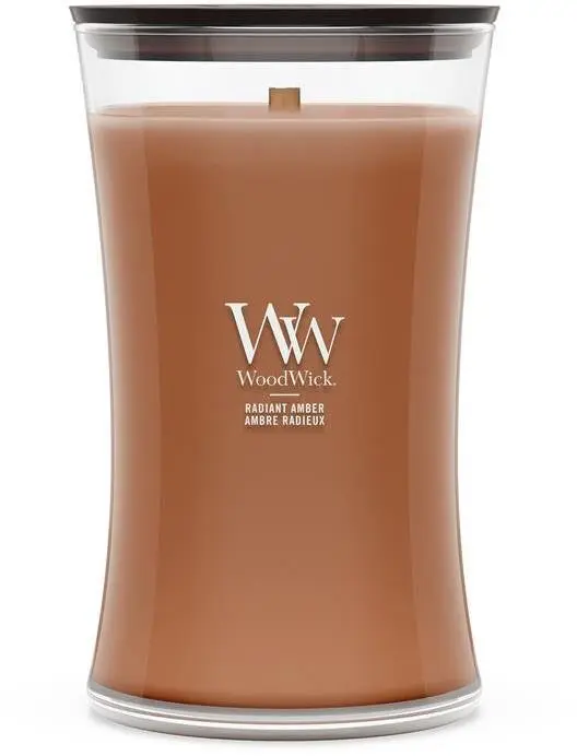 WoodWick Radiant Amber aromātiskā svece lielā
