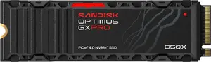 SanDisk Optimus GX PRO 850X Internal SSD 8TB NVMe with Heatsink