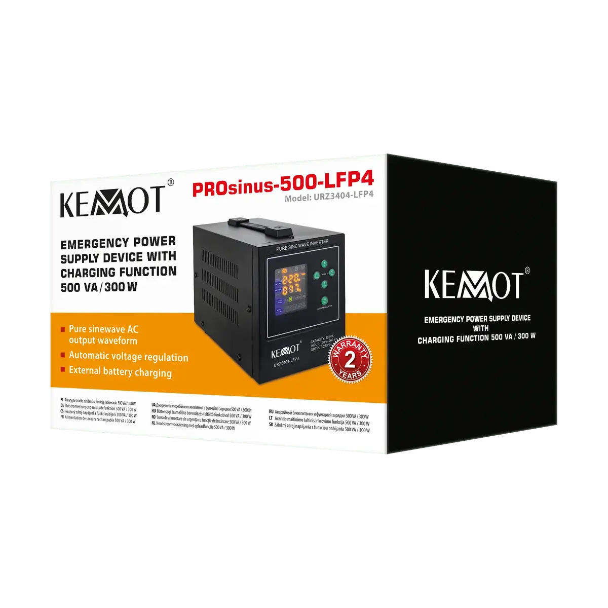 electro base INVER-300-LFP-KE 300W Инвертор ИБП Photo 2