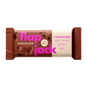 The BEGINNINGS FlapJack Chocolate Oat Bar 60g