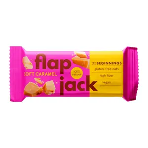 Caramel FlapJack Oat Bar the beginnings 60g