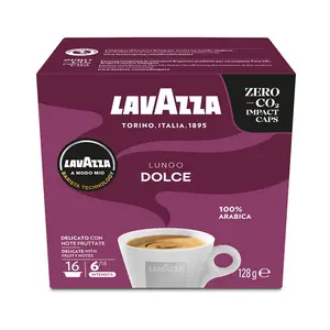 Lavazza A Modo Mio Lungo Dolce Coffee Capsules 128g