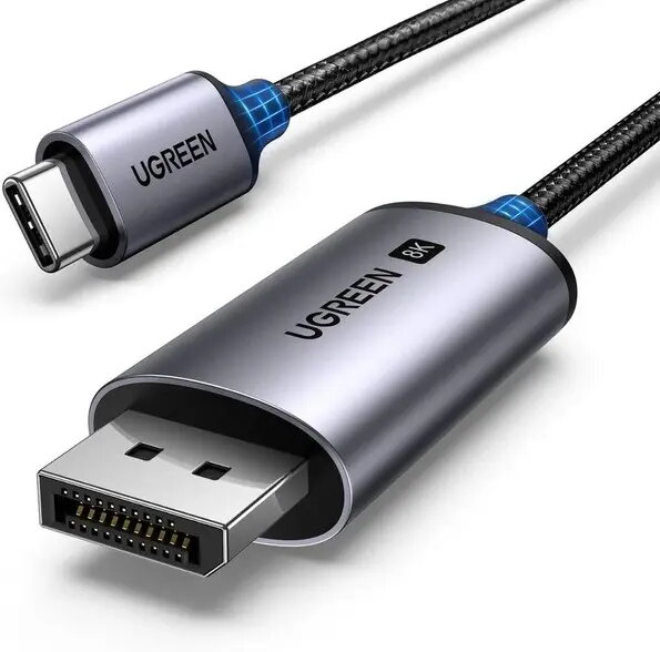 UGREEN CM556 USB-C vīrišķais pret DisplayPort