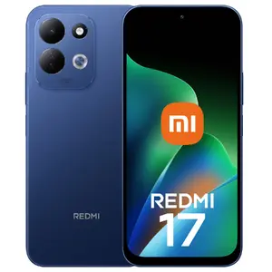 Xiaomi Redmi 17 4G viedtālrunis ar 6.99 collu displeju, MediaTek Helio G91 Ultra procesoru, 4 GB RAM, 128 GB atmiņu, 50 MP kameru un 7500 mAh akumulatoru, zils