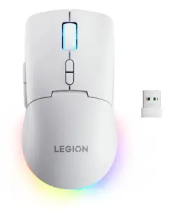 Lenovo Legion M220/Gaming/Optical/Right-handed/5,000 DPI/USB+BT/White