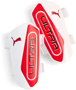 PUMA Ultra Light Strap 030992-11 Soccer Shin Guards with Secure Strap Closure