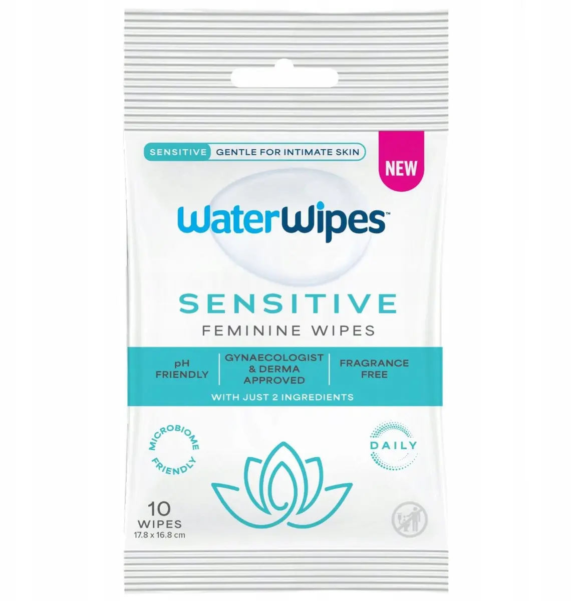 SEPTONA WATERWIPES Fem Care Sensitive Mitrās