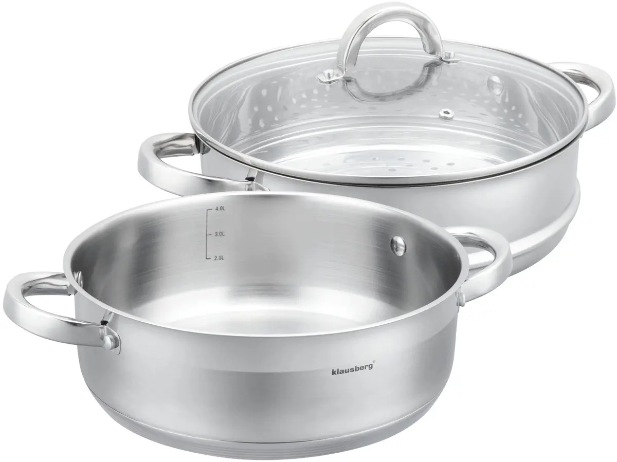 Klausberg KB-9073 3 daļu plakanais tvaicējamais