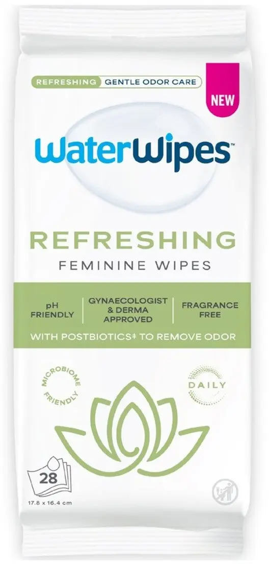 Mitrās salvetes intīmajai higiēnai WaterWipes Fem