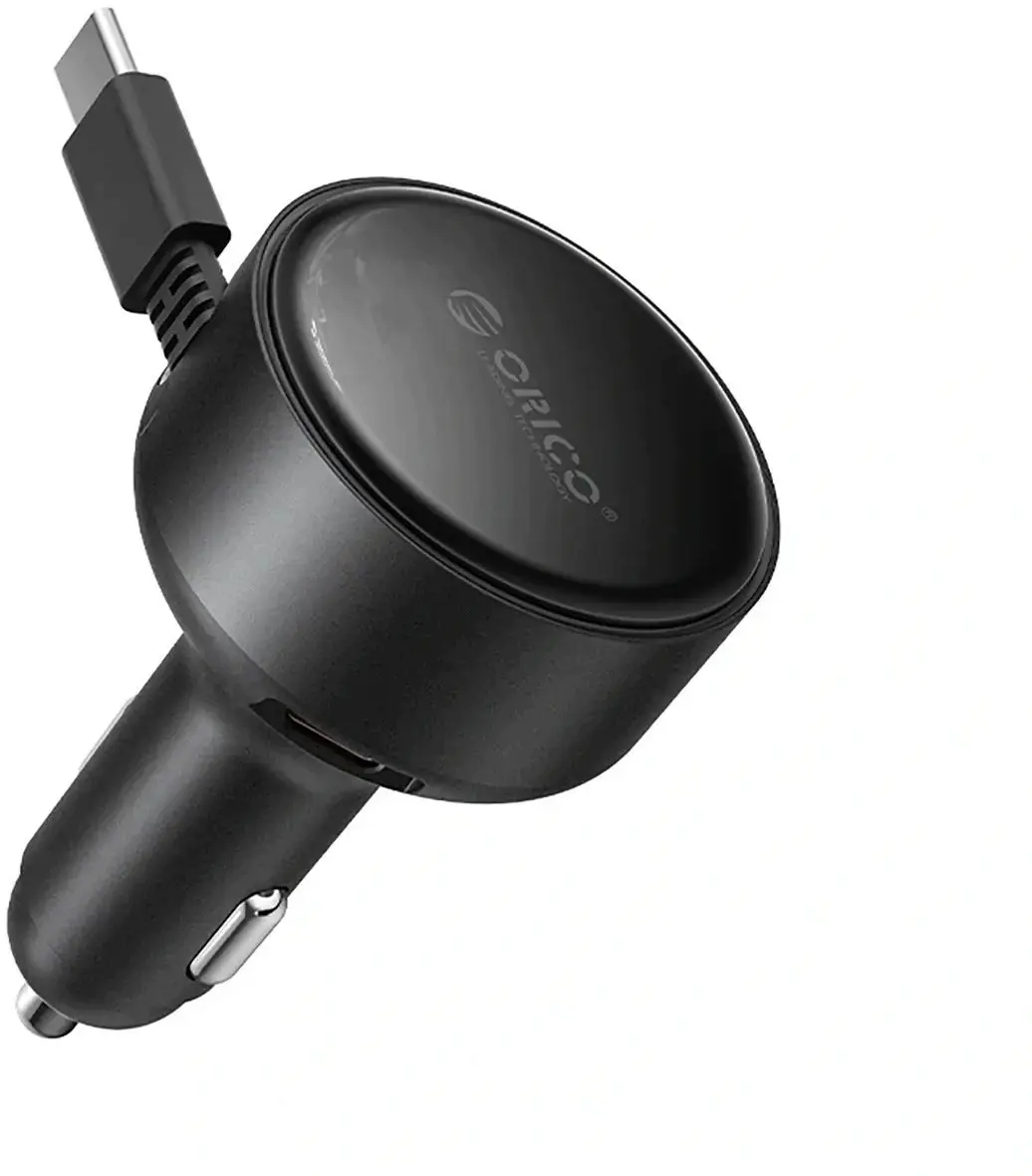 ORICO Automašīnas lādētājs FC-60-2C 60W ar