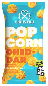 SKRĪVERU Popkorns ar Čedaras siera garšu