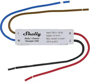 Shelly 1-Channel Decoupler 230V Unterputz Zubehör Shelly_1CD