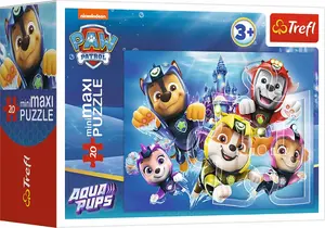 Trefl Puzzle 20 miniMaxi Wesołe pieski 4 TREFL