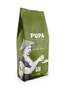 Coffee beans Pupa Idealiai pieniškai kavai 1 kg