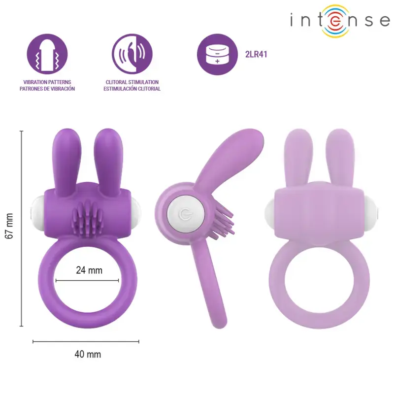INTENSE HOPPS Vibrating Penis Ring Photo 3