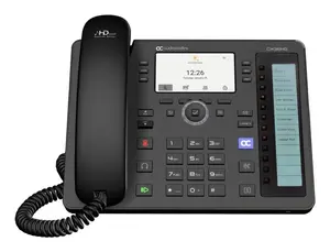 IP-телефон AudioCodes Teams C436HD PoE GbE черный с интегрированным двухдиапазонным Wi-Fi Android сенсорным ЖК-экраном