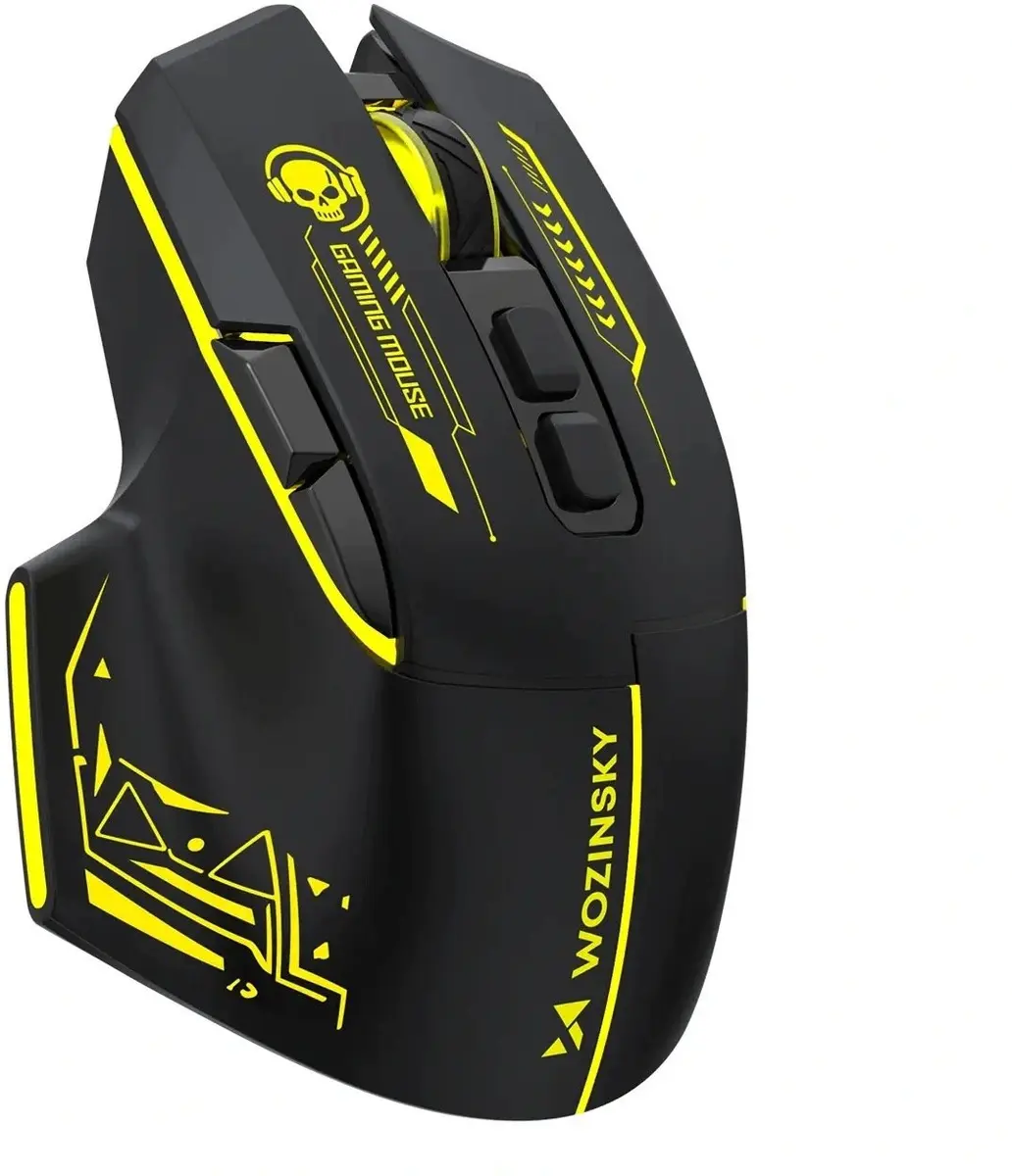 Bezvadu spēļu pele Wozinsky WMGB-1181 optiskā