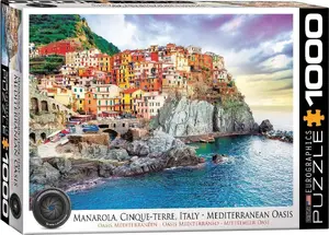 Eurographics 1000-Piece Jigsaw Puzzle Italy Cinque Terre Manarola