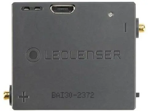 Uzlādējams akumulators Ledlenser SEO, MH2 un
