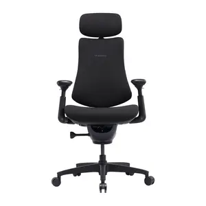 Ergonomisks krēsls LiberNovo LNOC1-SE, 48 cm, melns