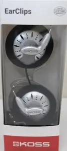 SALE OUT. Koss KSC75 Headphones, Ear Clip, Wired, Silver | SALE OUT. Headphones | KSC75 | Wired | In-ear | Silver | DAMAGED PACKAGING | Warranty 23 month(s)