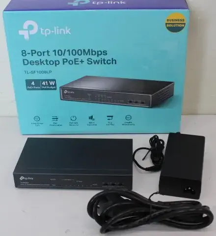 Неуправляемый коммутатор TP-Link TL-SF1008LP Photo 2