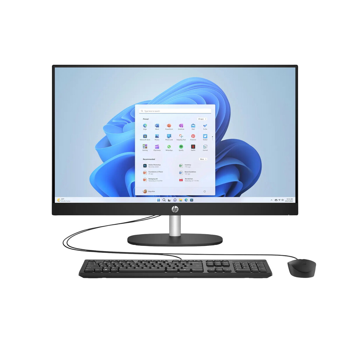 HP 27-cr0012nc Monobloks 27 collas FHD