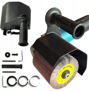 Stabilus GT04-01 Angle Grinder Attachment for Satin Finishing with 125x100mm Brushes
