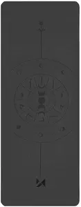 Wozinsky WNSP-NKB Exercise and Yoga Mat Made of Natural Rubber Black