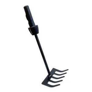 Haterra ComboLine Hand Rake with 5 Tines and Carbon Steel Construction