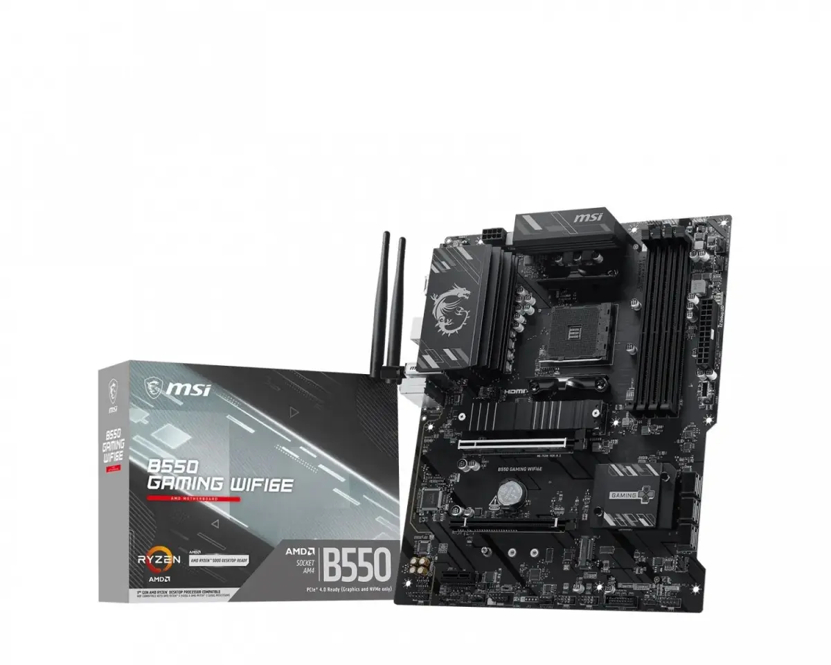 MSI B550 Gaming WiFi6E Mātesplate, ATX
