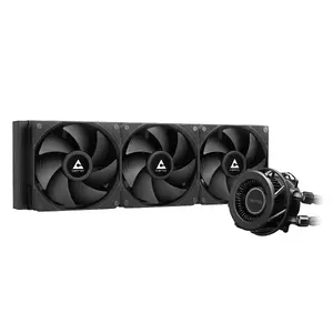 Chieftec CLC-360-VRM-BLK All-in-one liquid cooler with 12 cm fans for computer case in black