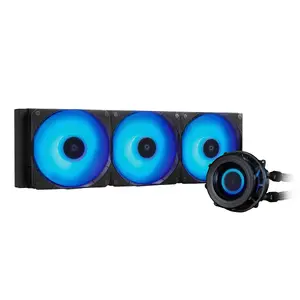 Chieftec CLC-360-VRM-RGB All-in-one liquid cooler 12 cm Black