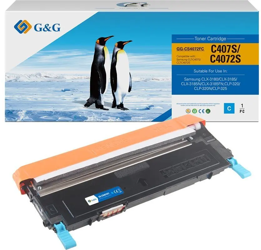 G&G saderīgs tonera kārtridžs Samsung CLT-C4072S