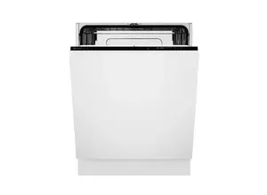 Fully built-in dishwasher Electrolux E52LE100S with 13 place settings, 5 washing programs, AirDry system, and black control panel