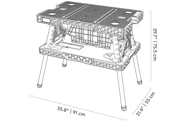 Keter 271269 Folding Workbench Photo 13