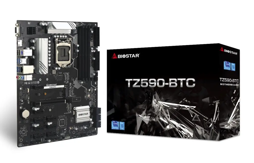 Mātesplate BIOSTAR TZ590-BTC LGA 1200 Intel