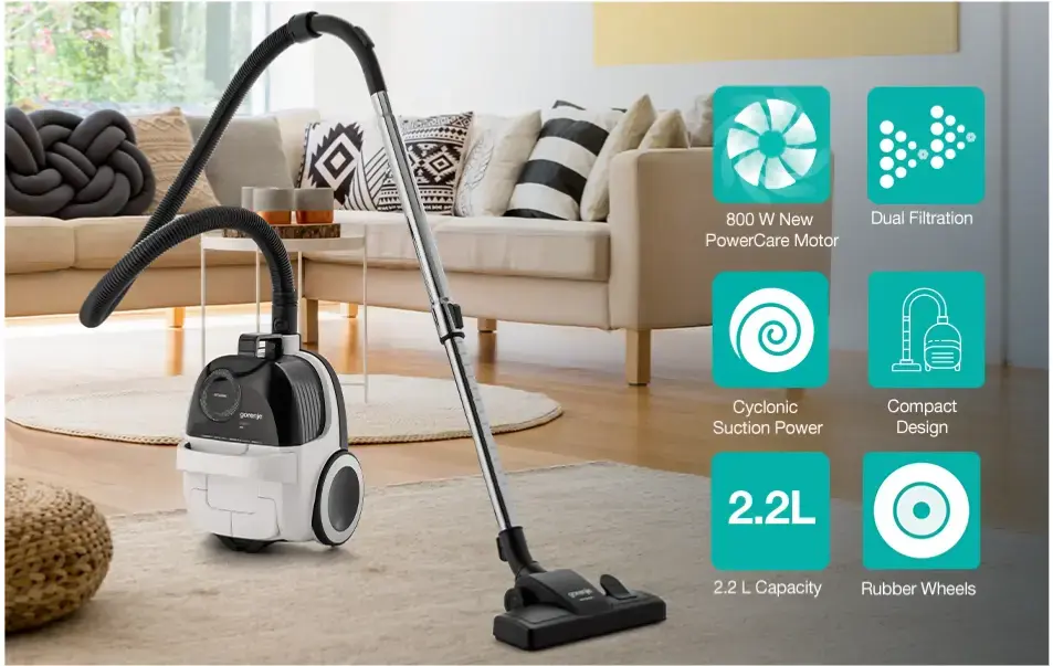 Gorenje VCE01G2AW Vacuum Cleaner Photo 4