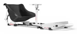 Spēļu simulatora kokpits Oplite NitroKart V2 balts