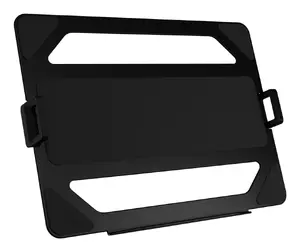 Arozzi Alzare Laptop Stand Black Adjustable for 11" to 18" Notebooks 75x75 mm Mount