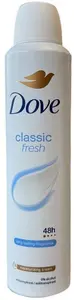 Sieviešu antiperspirants dezodorants sprejs Dove Classic Fresh 250 ml