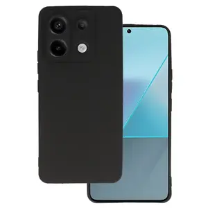 Чехол Back Case MATT для Xiaomi Redmi Note 13 Pro 5G черный Toptel