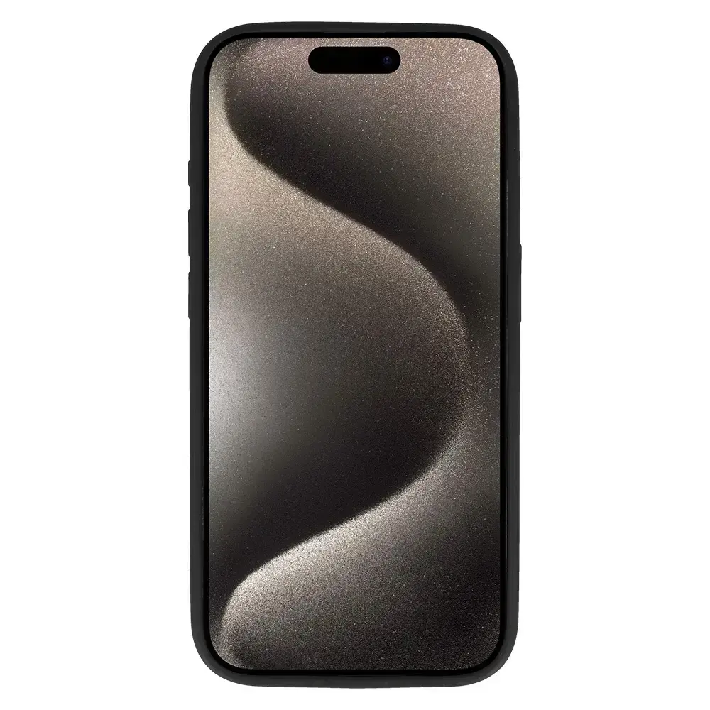 Toptel Acrylic Color Case for iPhone 16 Pro Black Photo 3