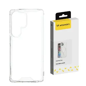 Wozinsky Clear Corner phone case for Samsung Galaxy S25 Ultra transparent TPU back cover