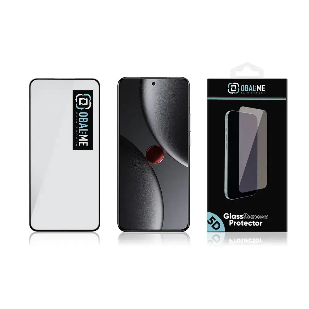 OBAL:ME 5D Tempered Glass for Xiaomi 15 Ultra Black Photo 2