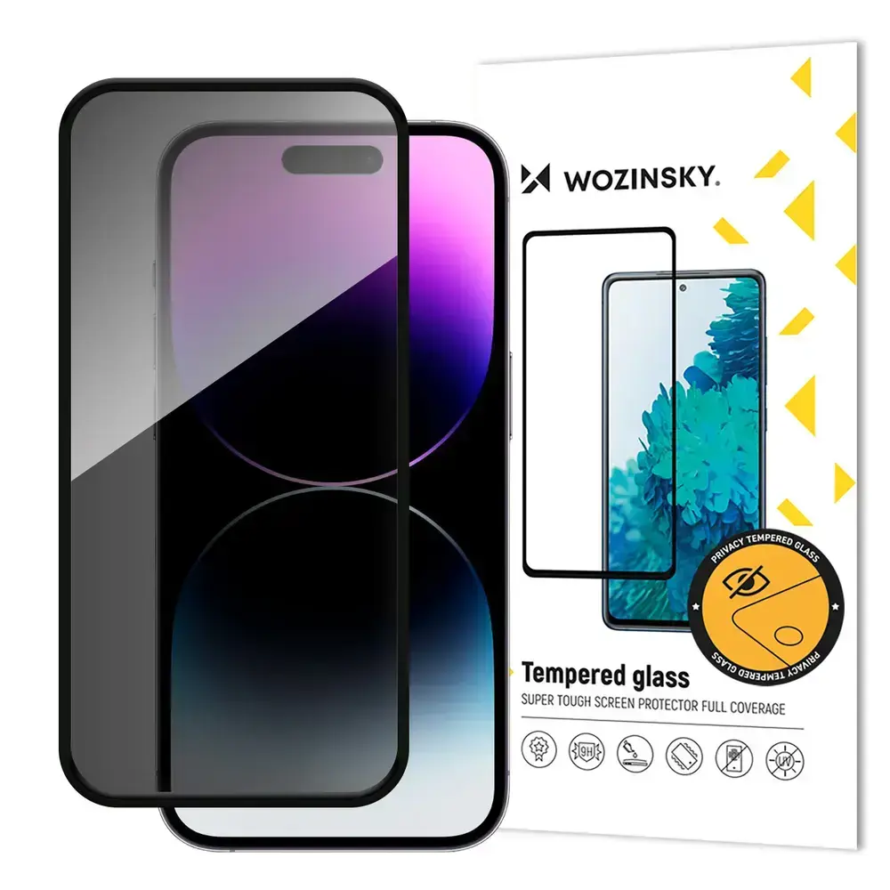 Wozinsky Privacy Glass rūdīts stikls iPhone