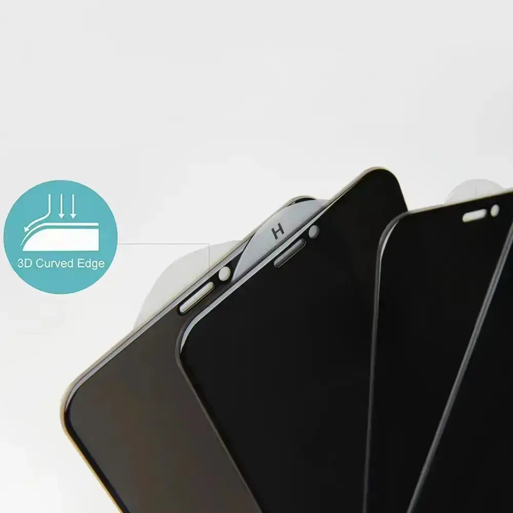 Toptel Privacy Glass для iPhone 17 Black Photo 4