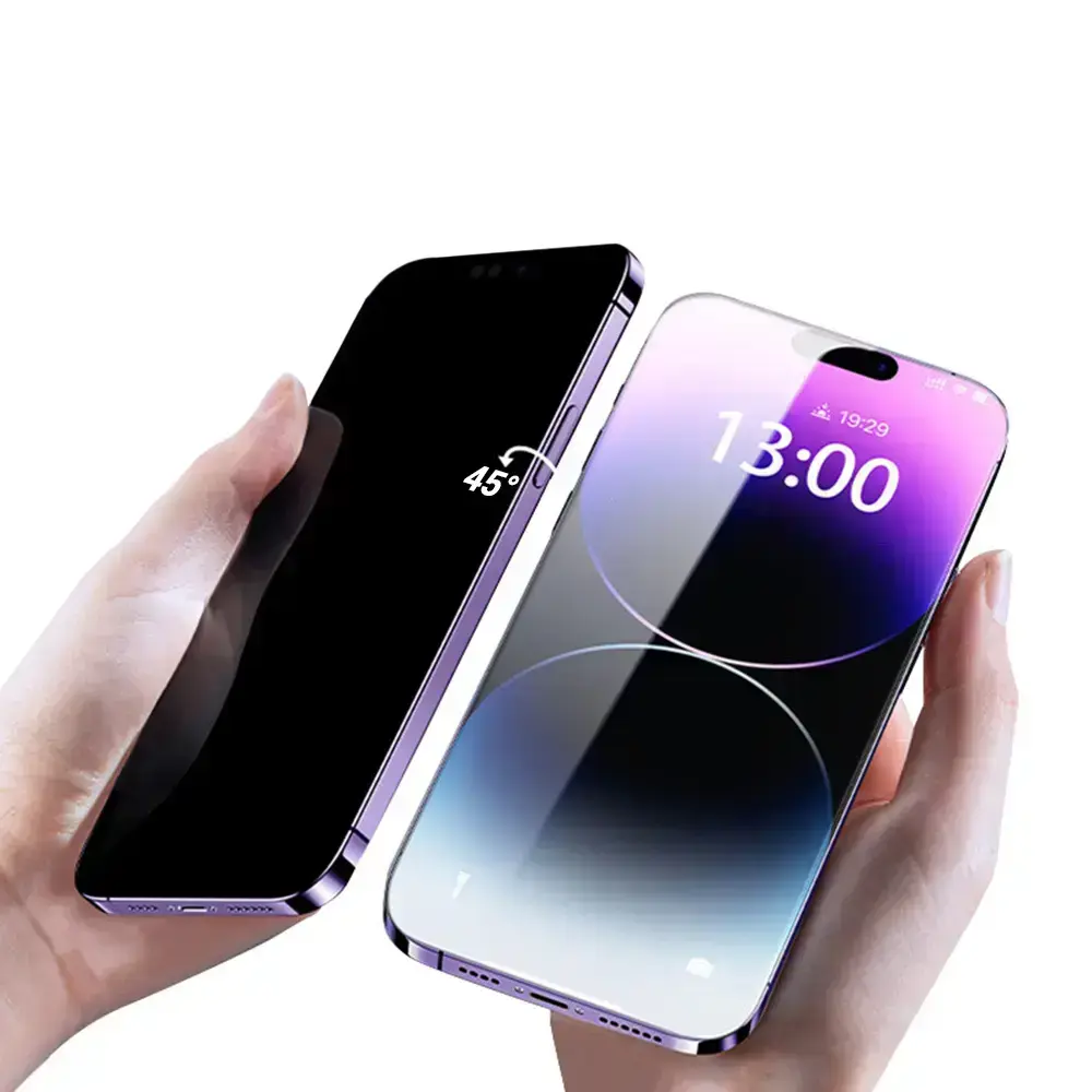 Toptel Privacy Glass для iPhone 17 Black Photo 6