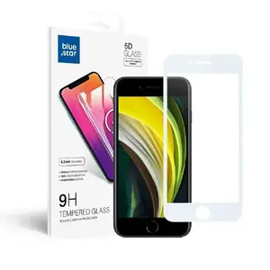 Защитное стекло Blue Star 5D для iPhone 7, iPhone 8, iPhone SE (2020), iPhone SE (2022) с твердостью 9H и олеофобным покрытием